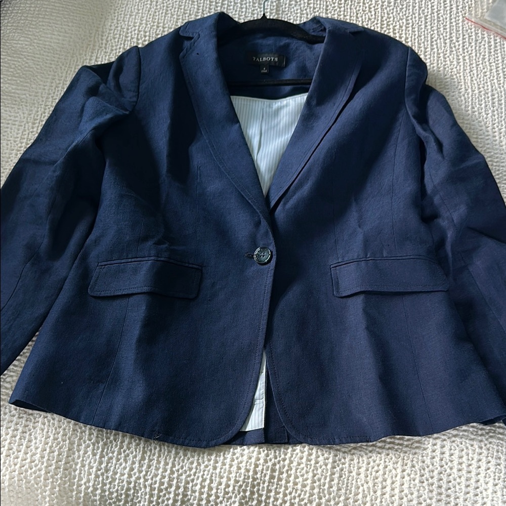 Talbots Navy Women's Blazer